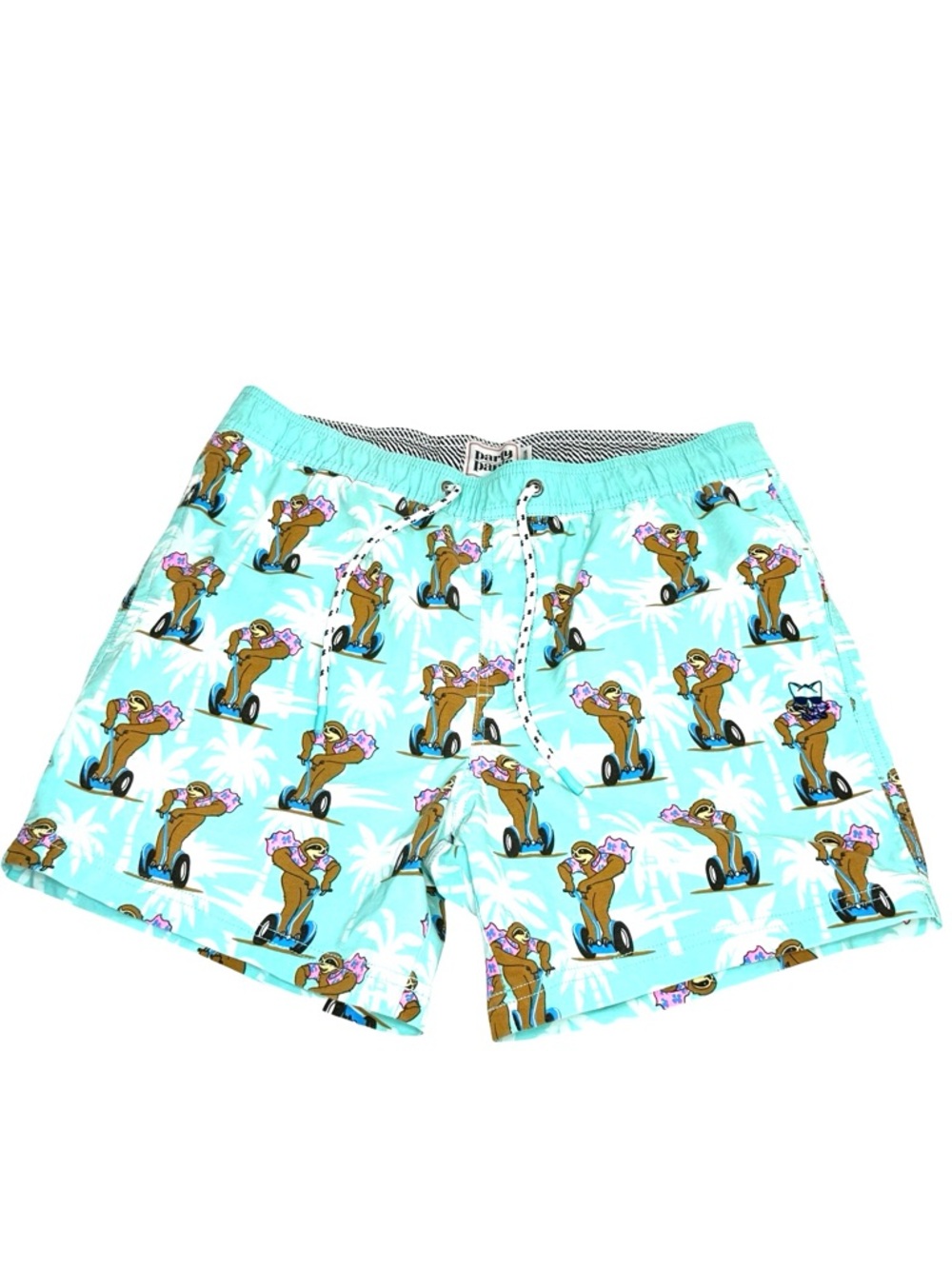 Men's Sloth Party Pants Swim Board Shorts